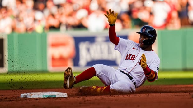 Boston Red Sox utility man Ceddanne Rafaela